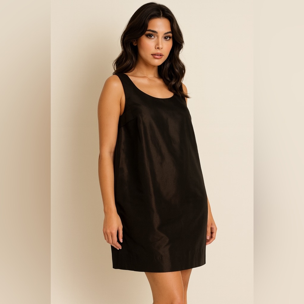 Laundry Brown Taffeta Bubble Dress‎ Sz. 8